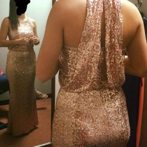 Belle Bagley Mischka gown